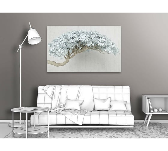 Картина Первое ателье "Цветущая ветка дерева" 60x38 ШxВ ps139294-3