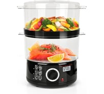 Пароварка GFGRIL GFS-2M-black