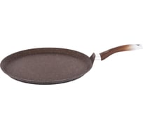 Сковорода-лавашница Kukmara 350 мм, АП, кофейный мрамор слмк350а