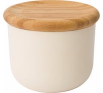 Емкость для хранения сыпучих продуктов с бамбуковой крышкой BergHOFF 12x10см 3950053