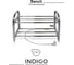 Электросушитель для обуви INDIGO Bench (electro) 40/60/25 скрытый провод справа SIBE40-60-25R 3