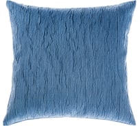 Декоративная подушка Moroshka Nord 40x40 см, на потайной молнии, цвет синий 902-201-01