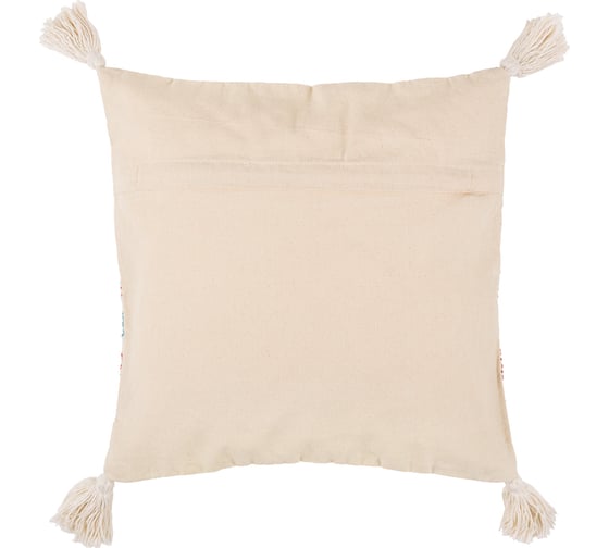 Декоративная подушка Moroshka Desert 40x40 см, на потайной молнии, цвет бежевый, коричневый, голубой 908-201-02