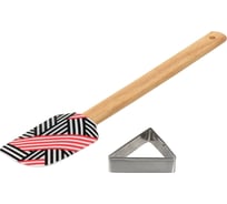 Кулинарный набор MARMITON "Геометрия" лопатка, формочка 17381