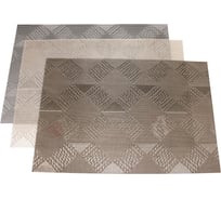 Подстановочная салфетка плейсмат КОШКИН ДОМ 30x45 см, РОМБЫ, ПВХ 50-10-009