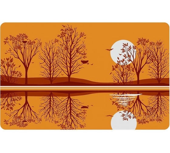 Салфетка МУЛЬТИДОМ Пейзаж 39х25 см, 3 дизайна FJ51-125 1