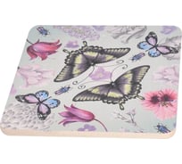 Подставка под горячее МУЛЬТИДОМ NEW Бабочки размер 14х14 см, 4 дизайна МТ18-10