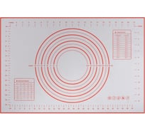Коврик для выпечки МУЛЬТИДОМ NEW с разметкой, размер 40х30 см VL80-375