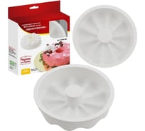 Силиконовая форма для муссовых тортов МУЛЬТИДОМ Вдохновение размер 20х20х5 см VL80-304