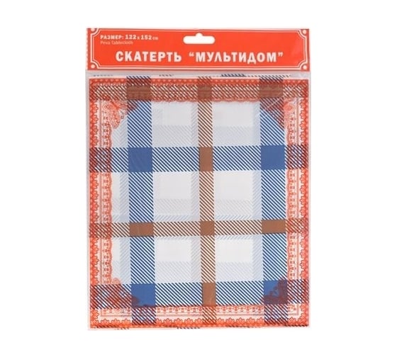 Скатерть МУЛЬТИДОМ 122x152 см, 6 дизайнов SS65-50