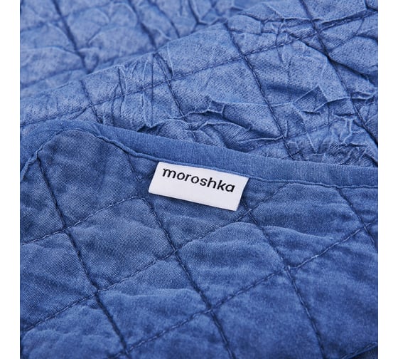 Стеганое покрывало Moroshka Nord 210x220 см, синий 902-203-01
