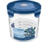 Герметичный контейнер для продуктов Phibo Brilliant круглый, 1.15 л, синий 431199617 1
