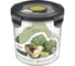 Герметичный контейнер для продуктов с клапаном Phibo Brilliant круглый, 1.15 л, черный 431179713 1