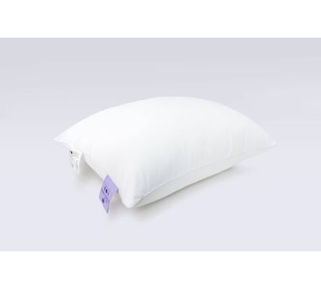 Подушка Мягкий сон Лебяжий пух 50x70 микрофибра с кантом ПЛ-65у