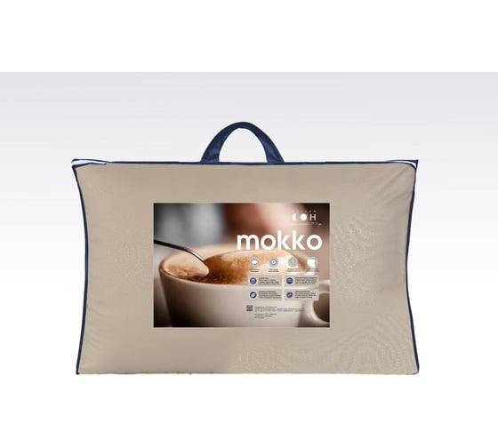 Подушка Мягкий сон Mokko 70x50 бежевый ПО_М-6415у