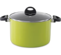 Кастрюля BergHOFF с крышкой 24 см 6,6 л лаймовая 3700085