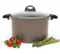 Кастрюля BergHOFF с крышкой 24 см 6,6 л коричневая 8500214