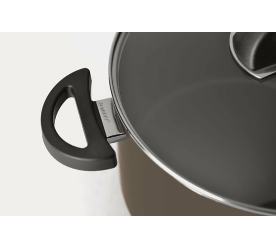 Кастрюля BergHOFF с крышкой 16 см 2 л коричневая 8500212