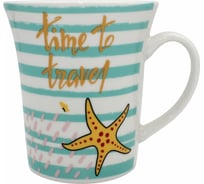 Фарфоровая кружка КОШКИН ДОМ Летний день 360 мл 50-20-026