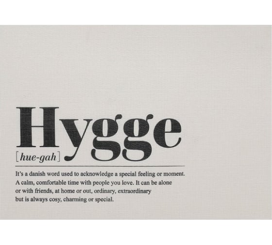 Салфетка на стол Доляна Hygge, ПВХ, 40х29 см 4780284