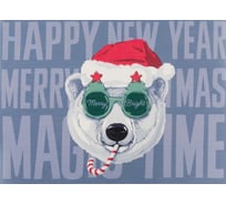 Салфетка на стол Доляна Merry Bright, 40х29 см 4615772