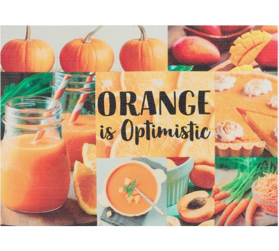 Салфетка на стол Доляна ORANGE is Optimistic, 29х40 см 3906121 1