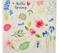 Салфетка на стол Доляна Spring, 30х30см, 100% полиэстер 5219681