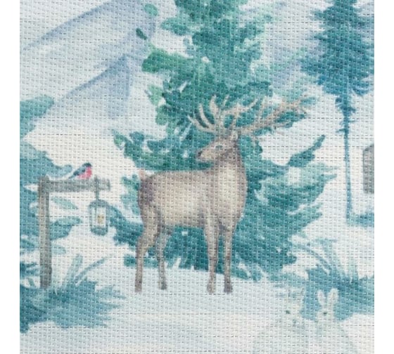Салфетка на стол Доляна Warm winter ПВХ, 40х29 см 6851500