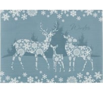 Салфетка на стол Доляна Winter, ПВХ, 40х29 см 6851510