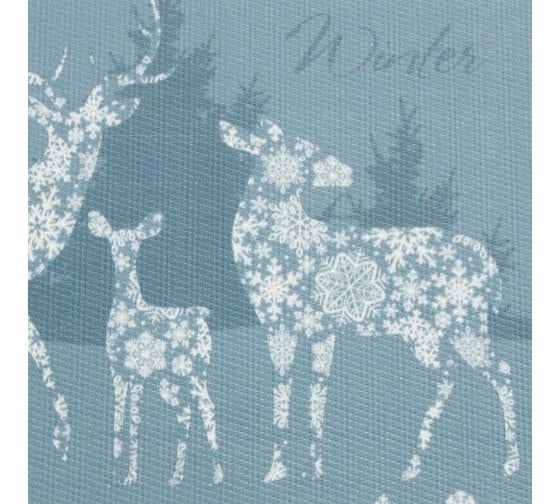 Салфетка на стол Доляна Winter, ПВХ, 40х29 см 6851510