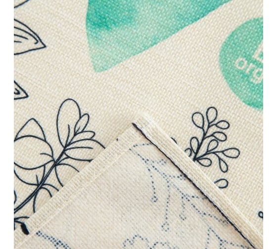 Салфетка на стол Доляна Eco organic, 30х30см, 100% полиэстер 5219688