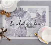 Салфетка на стол Доляна Everyday, ПВХ, 40х29 см 4780299