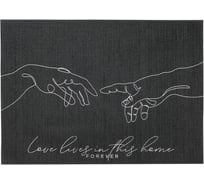 Салфетка на стол Доляна Love lives, ПВХ, 40х29 см 4780295