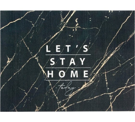 Салфетка на стол Доляна Stay home, ПВХ, 40х29 см 4780285 1