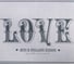 Салфетка на стол Доляна LOVE, 30х40см, 100% полиэстер, оксфорд, 420 г/м2 4072575 2