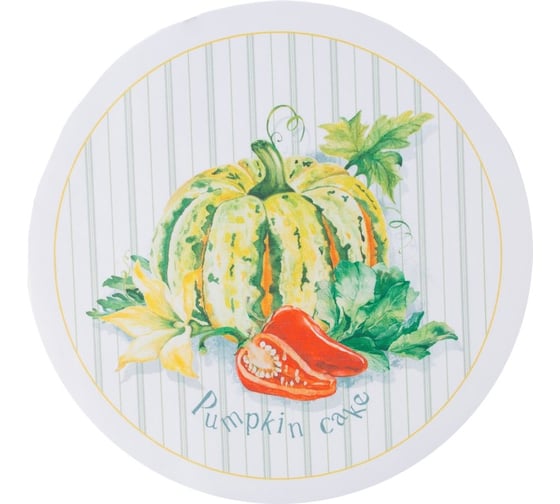 Салфетка на стол Доляна Vegetable, 30х30см, 100% полиэстер, оксфорд, 420 г/м2 4652035 1