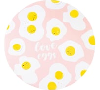 Салфетка на стол Доляна Eggs 30х30см, 100% полиэстер, оксфорд 420 г/м2 6482384