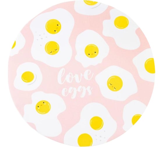 Салфетка на стол Доляна Eggs 30х30см, 100% полиэстер, оксфорд 420 г/м2 6482384
