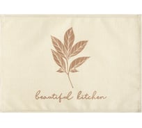Салфетка на стол Доляна Beautiful kitchen, 30x45 см, полиэстер 100% 6489195