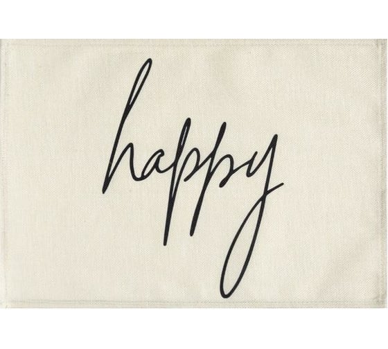 Салфетка на стол Доляна Happy, 30x45 см, полиэстер 100% 6489210 1