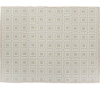 Салфетка для удаления грязи, пыли и сушки посуды Доляна Квадраты, 38х51 см, коричневый 2975700