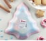 Сервировочное блюдо Доляна Елочка. Поцелуй снеговика, 18х17,5х1,8 см 3270267 3