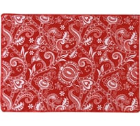 Салфетка для удаления грязи, пыли и сушки посуды Доляна Цветочный мотив, 30х40 см 3092570