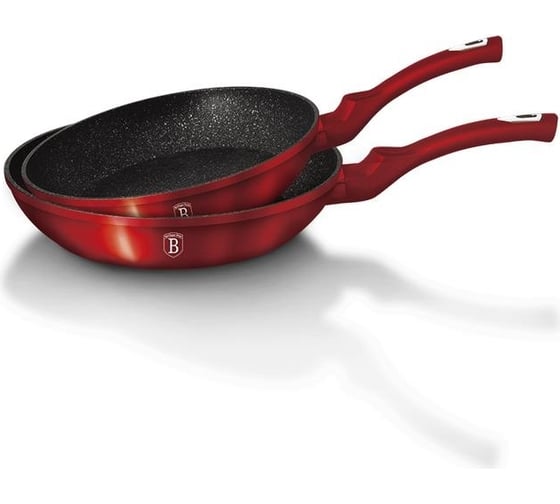 Набор BerlingerHaus Burgundy Metallic Line из 2-х сковород 1612N-BH