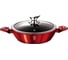Сотейник BerlingerHaus Burgundy Metallic Line с крышкой, 24 см 1262-BH 3