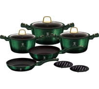Набор посуды BerlingerHaus Emerald Collection 10 предметов 6065-BH