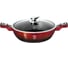 Сотейник BerlingerHaus Black-burgundy Metallic Line с крышкой, 28 см 1626N-BH 2