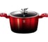 Кастрюля BerlingerHaus Black-burgundy Metallic Line с крышкой, 20 см 1627N-BH 1