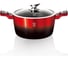 Кастрюля BerlingerHaus Black-burgundy Metallic Line с крышкой, 20 см 1627N-BH 2