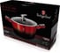 Кастрюля BerlingerHaus Black-burgundy Metallic Line с крышкой, 20 см 1627N-BH 3